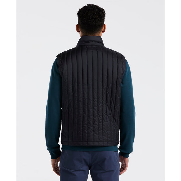 Quilted Gilet (Dark Sapphire) Back