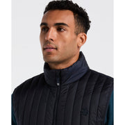 Quilted Gilet (Dark Sapphire) Detail