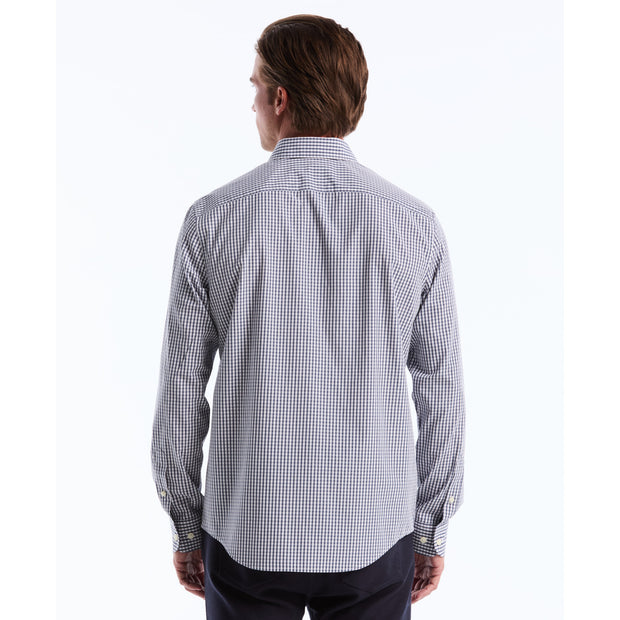 Gingham Shirt (Sargasso Sea) Back