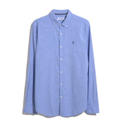 Ecovero Oxford Stretch Shirt (Amparo Blue) Flat