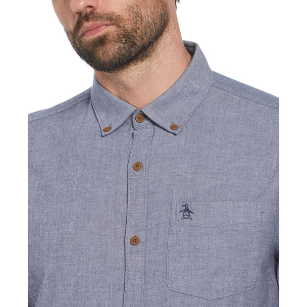 Chambray Shirt (Sargasso Sea) Detail