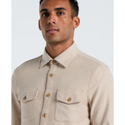 Double Weave Overshirt (Birch) Detail