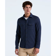Double Weave Shirt (Dark Sapphire) Front