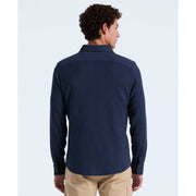 Double Weave Shirt (Dark Sapphire) Back