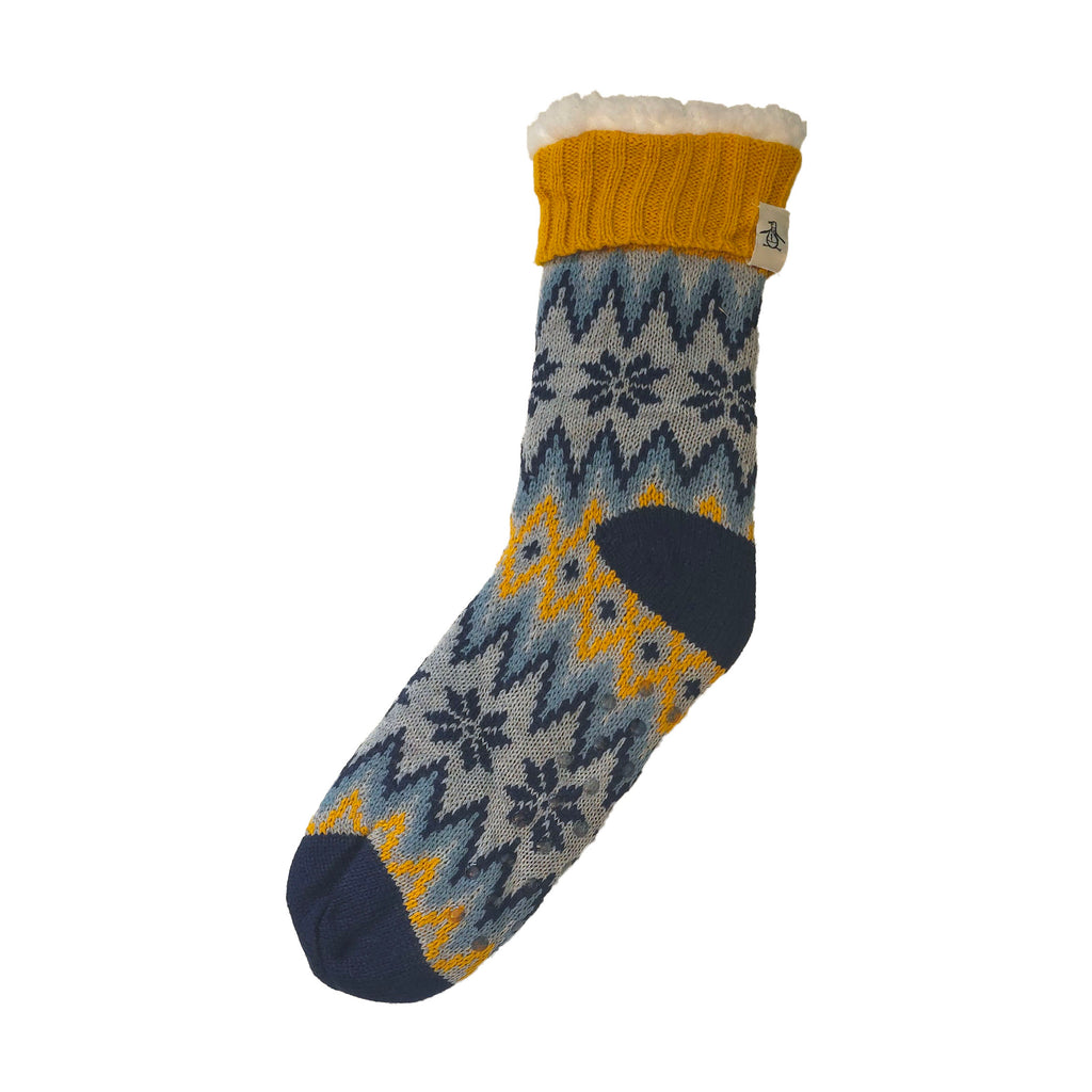 Fairisle Slipper Socks
