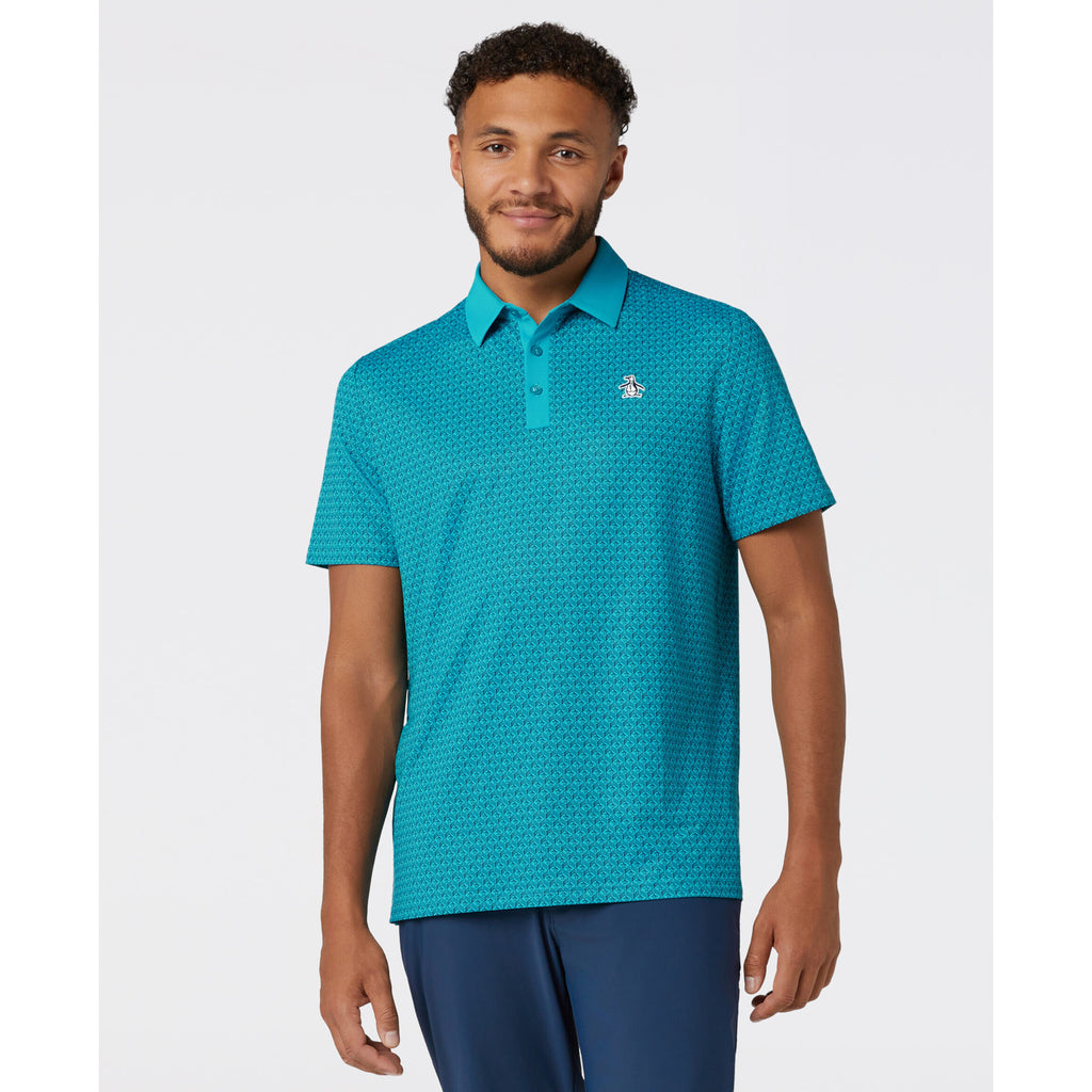 Petes Tee Time Golf Polo Caribbean Sea
