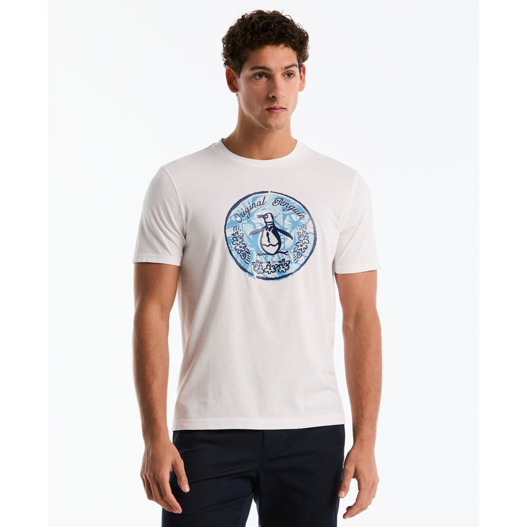 Stamp Logo Graphic T Shirt Bright