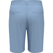 Flat Front Solid Golf Shorts In Powder Blue