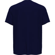 80S Stripe Graphic Tennis T-Shirt In Black Iris