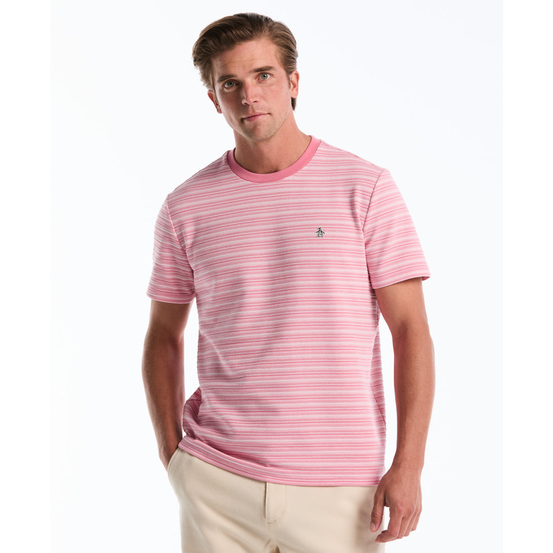 T-shirt à manches longues en coton - Rouge/rayé - FEMME | H&M FR