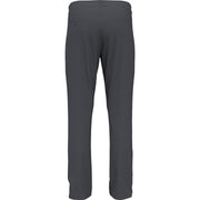 Flat Front Solid Golf Trousers In Quiet Shade