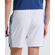 Net Graphic Performance Tennis Shorts (Bright White) Back Detail