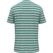 Organic Cotton Breton Stripe T-Shirt In Oil Blue