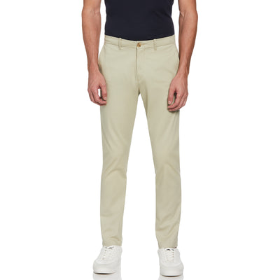 Bedford Cord Slim Fit Chino Trousers In Agate Gray