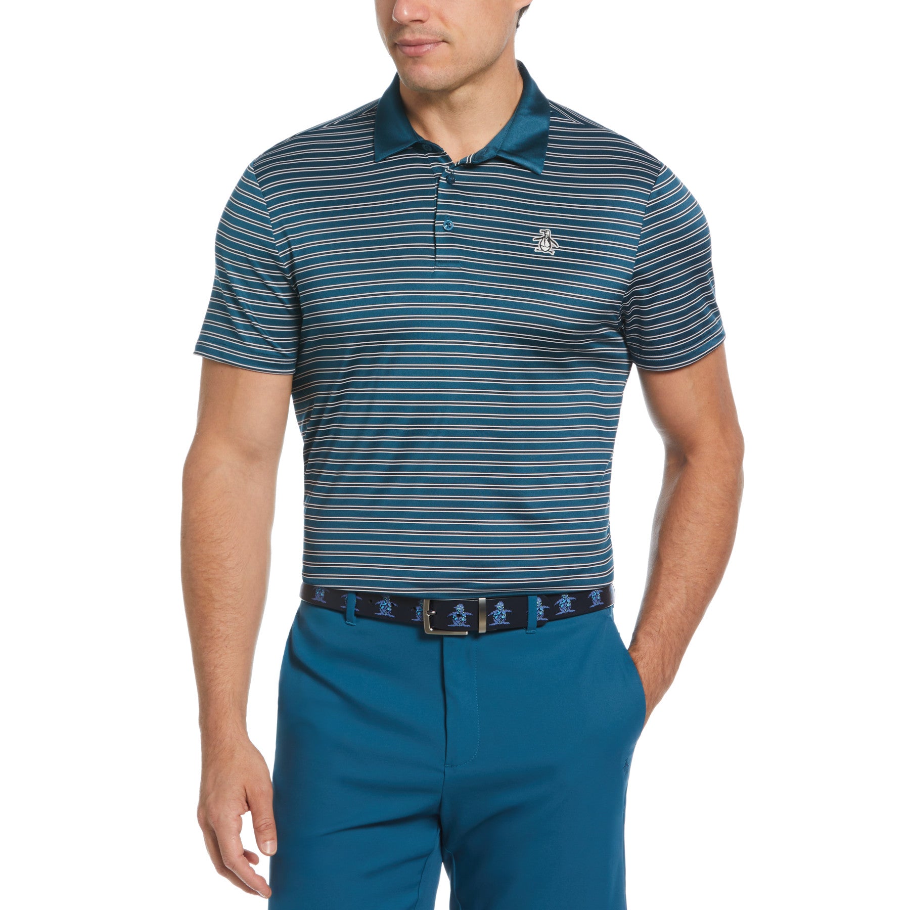 【COOR】 Multicolor striped polo shirt / 追跡付 Icecream Striped Polo Shirt in Multicolor | SVD USA