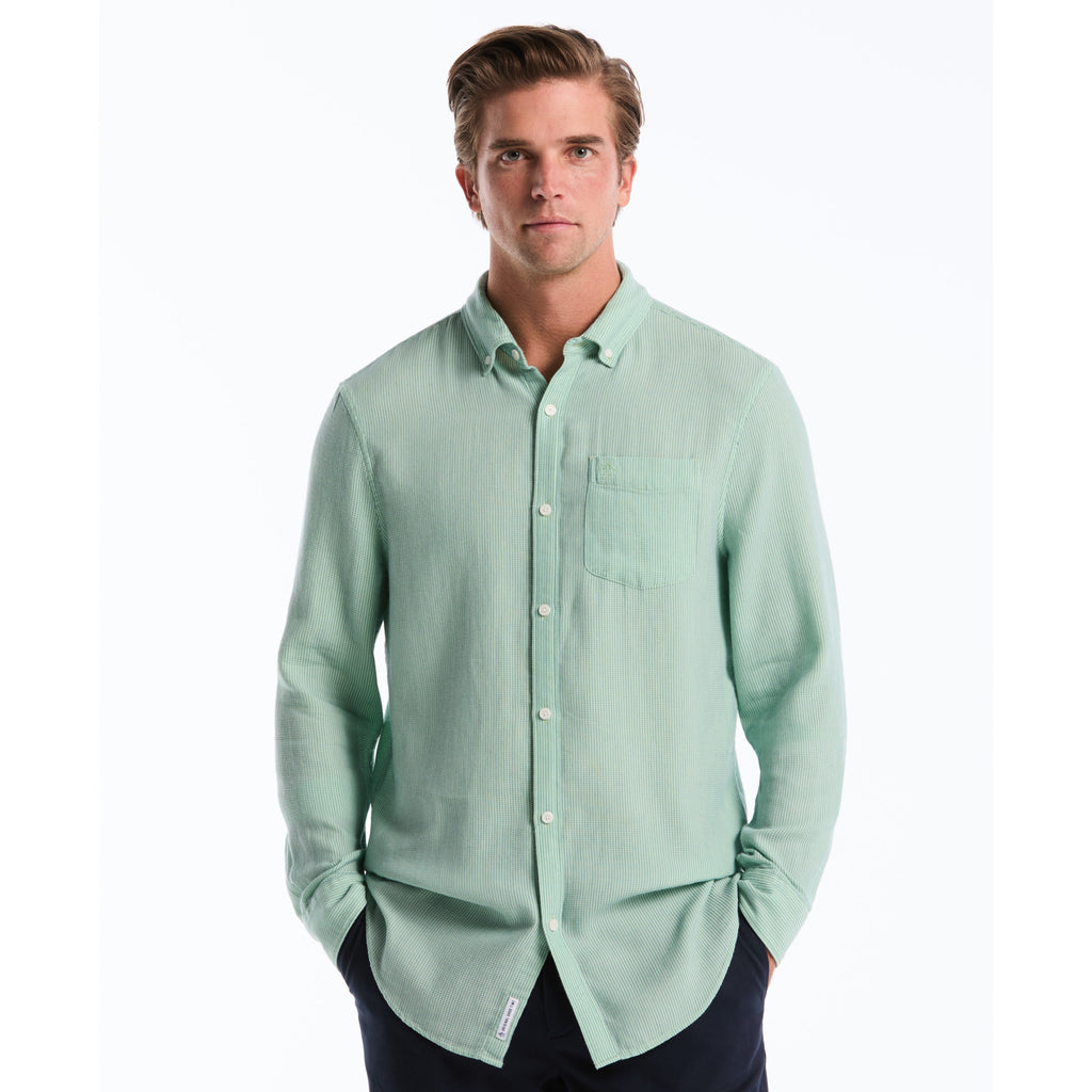 Waffle Dobby Shirt Hemlock