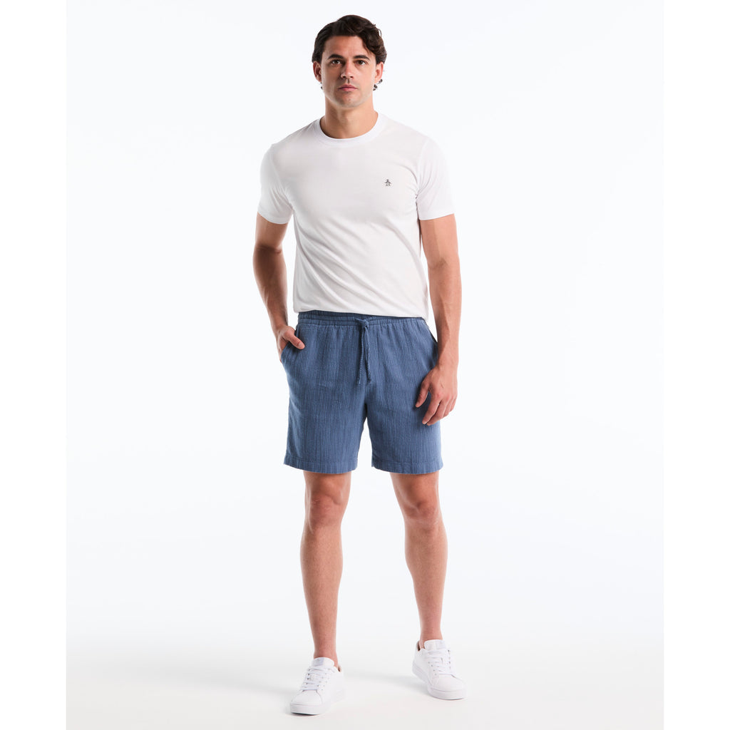 Textured Dobby Shorts Sargasso Sea