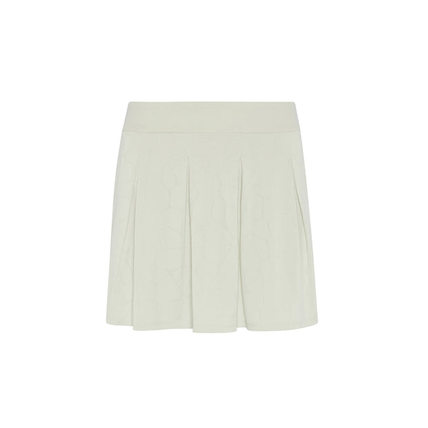 Laser Cut Floral Skort (Silver Birch)