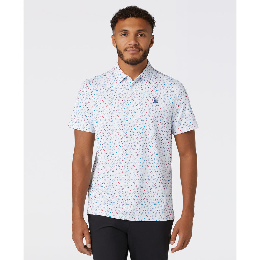 Sake Tini Print Golf Polo Bright