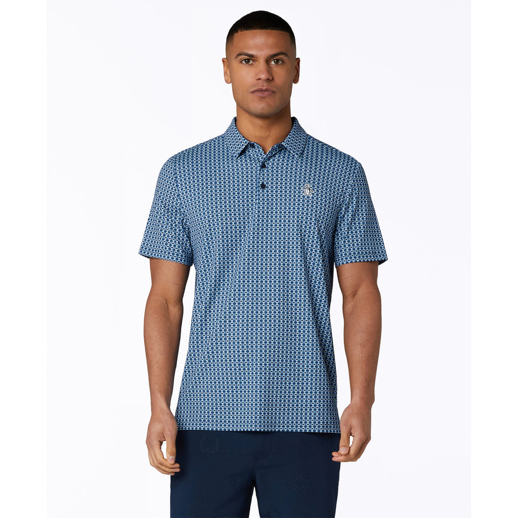 Petes Bow Tie Golf Polo Iris