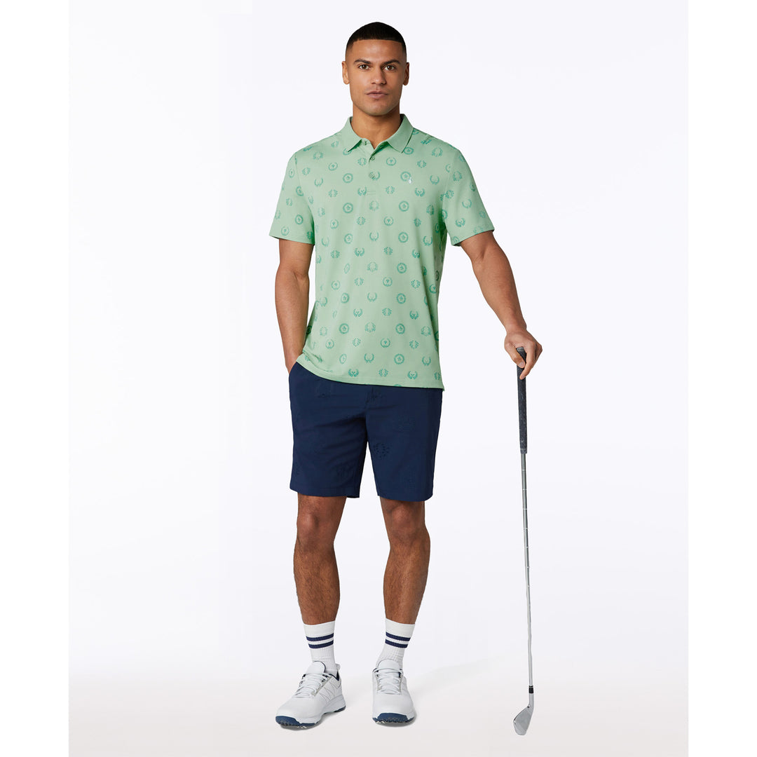 Victory Crest Golf Polo In Green | Original Penguin®