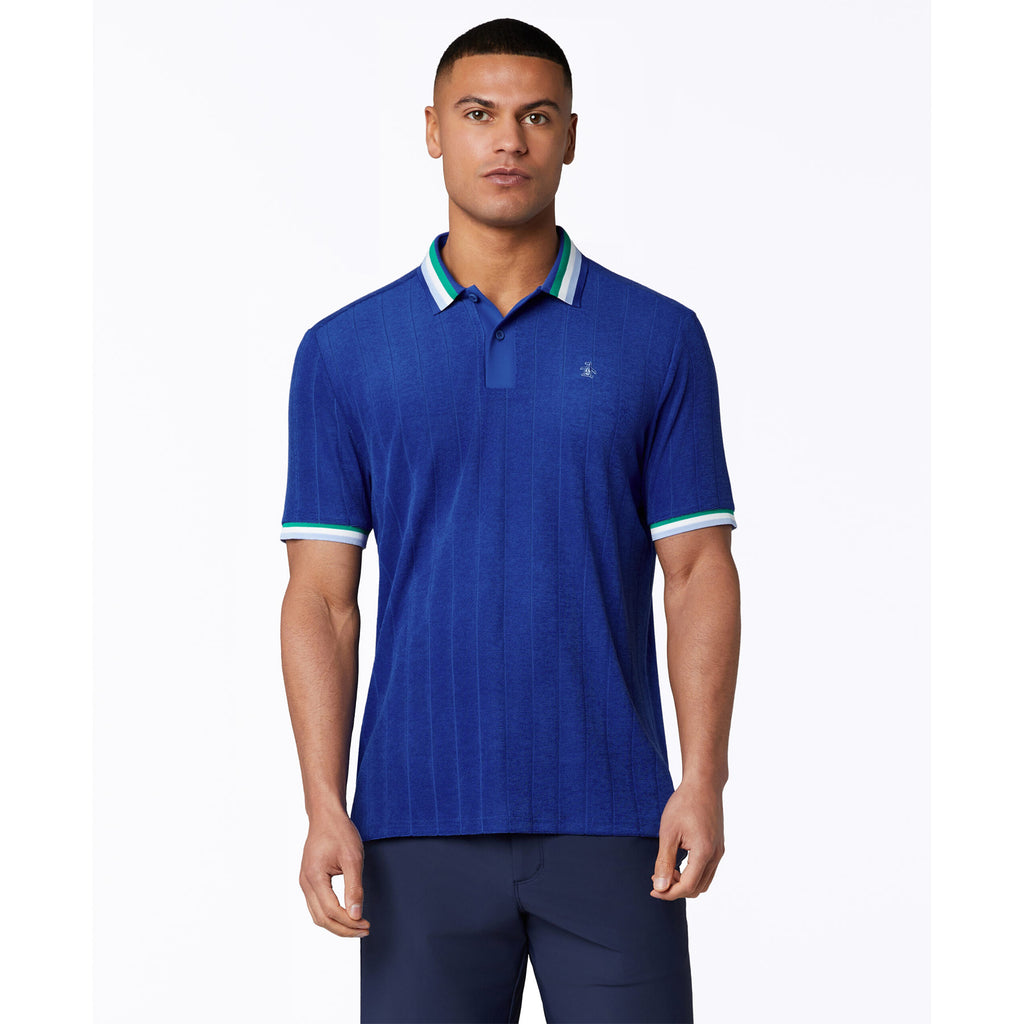 Performance Terry Golf Polo Surf Web