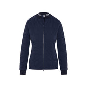 Women's Quilted Golf Puffer Jacket (Black Iris)