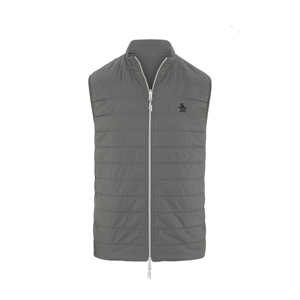 Reversible Insulated Golf Gilet (Quiet Shade) Flat