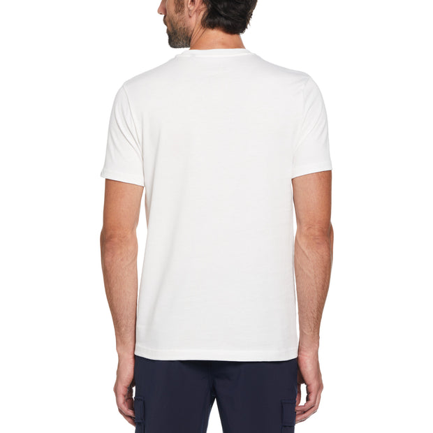 Striped Pete Graphic Print T-Shirt In Bright White