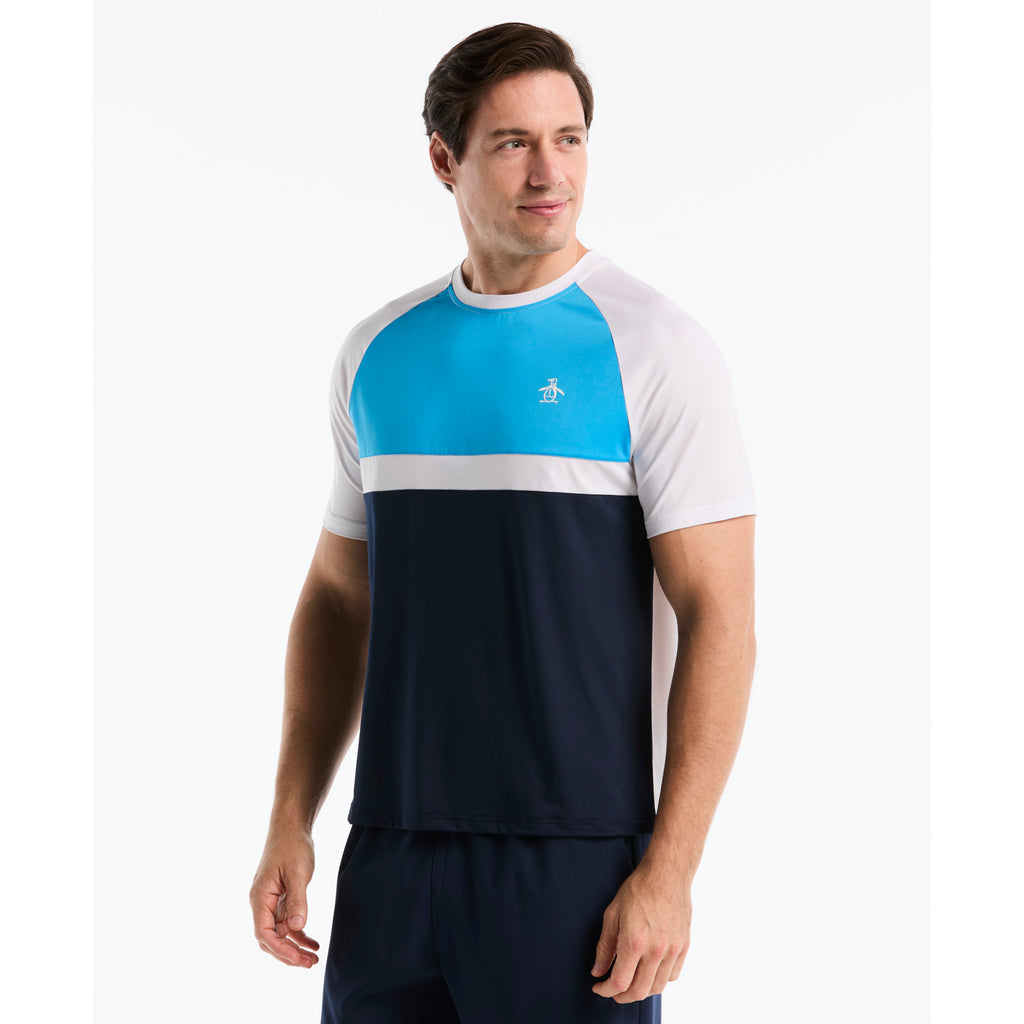 Block Tennis T Shirt Malibu