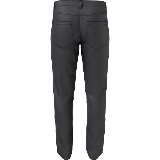 Flat Front Fine Line Print Golf Pant In Caviar