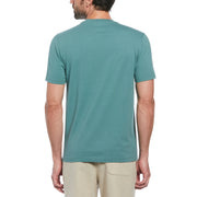 Floral Fill Pete T-Shirt In Sea Pine