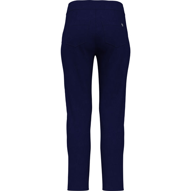 Womens Veronica 5-Pocket Full Length Golf Trousers In Black Iris