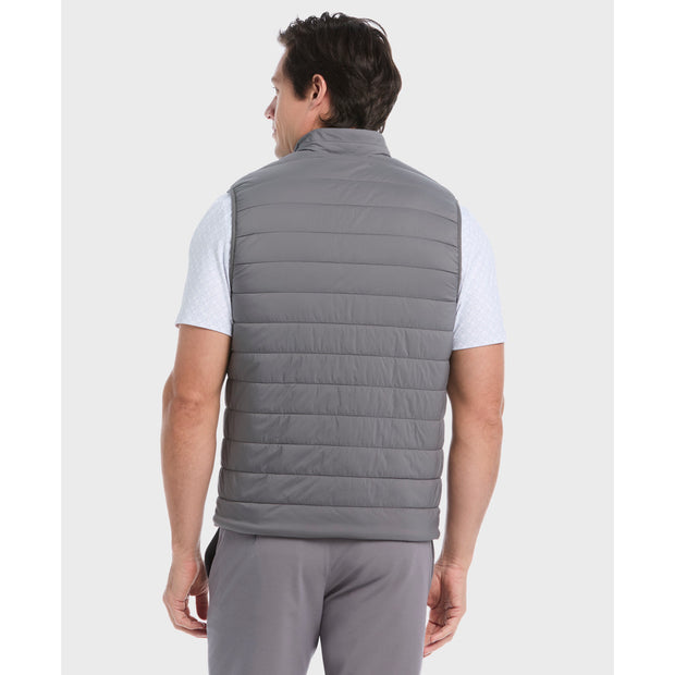 Reversible Insulated Golf Gilet (Quiet Shade) Back