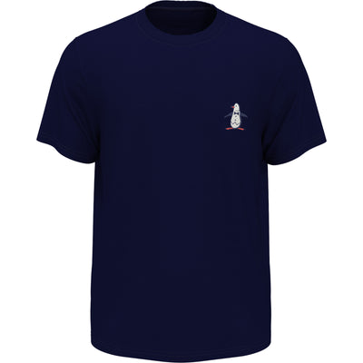 Be An Original Graphic Golf T-Shirt In Black Iris