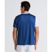 Colourblock Tennis T-Shirt (True Navy) Back
