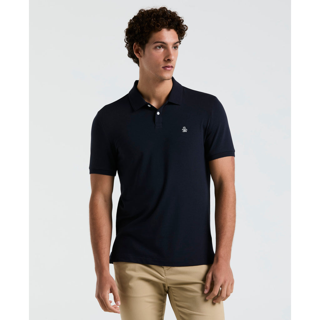 Daddy Pique Polo Shirt Dark Sapphire