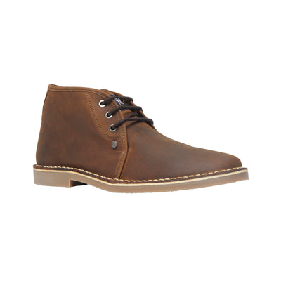 Legal Leather Desert Boot In Leather Brown