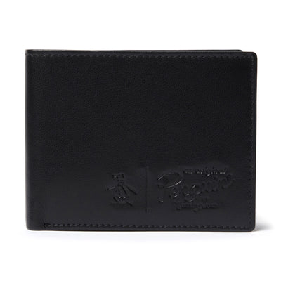 Bi Fold Fred Wallet In Black