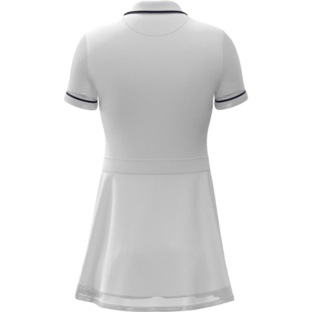 Womens Veronica Mesh Sports Dress In Bright White