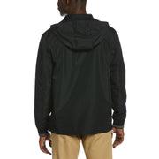 Hooded Ratner Jacket In True Black