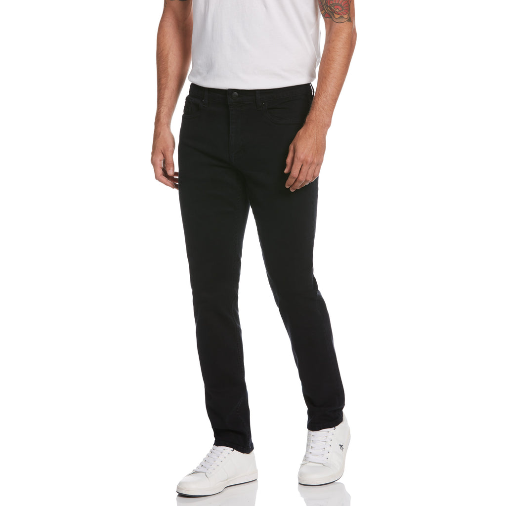Dyed Stretch Denim Trousers Overdye