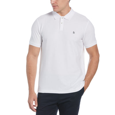 Daddy Organic Cotton Polo Shirt In Bright White