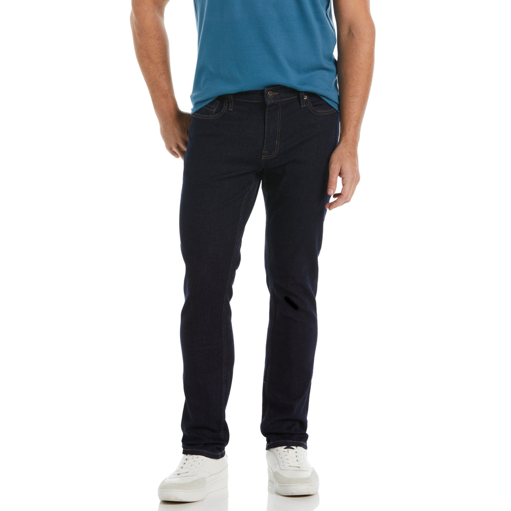 Rinse Slim Fit Stretch Denim Trousers Dark